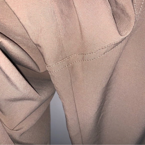 Patagonia Happy Hike Pants Tan 12 - Picture 7 of 9